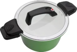 Energiespartopf Ceramica Green 24cm, 6 Ltr. -Haushaltswaren Store f5d1e4551d33bd5a5439fec05f1fd603