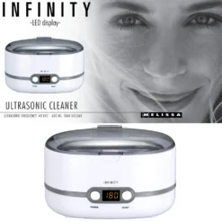Melissa „INFINITY“ 16800031 UV-Sterilisator Ultraschall ReinigerDigitaler Ultraschallreiniger Reinigungsgerät Mit Timer Für Brillen Schmuck, 600ml -Haushaltswaren Store f63b3984aa4ce37b0bf40afa3261b7de