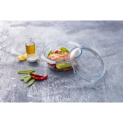 Pyrex ESSENTIAL Kasserolle Rund Mit Deckel 1,6 + 0,5l -Haushaltswaren Store f63db76c8b856fe385bbf1888a1357b1