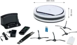 MEDION Saugroboter Mit Ladestation E32 (Modell 2021, Roboterstaubsauger Für Hartböden, Fliesen, Laminat, Tierhaar Optimiert, Direktabsaugung, Autom. Rückkehr Zur Ladestation) 16 MEDION Saugroboter Mit Ladestation E32 (Modell 2021, Roboterstaubsauger Für Hartböden, Fliesen, Laminat, Tierhaar Optimiert, Direktabsaugung, Autom. Rückkehr Zur Ladestation) -Haushaltswaren Store f6e998f8dc167aed40786e2a69781790