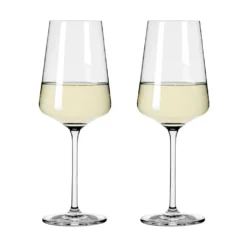 LICHTWEISS JULIE WEIßWEINGLAS-SET #1 VON NADINE NIGGEMEIER -Haushaltswaren Store f72d0fbe18694fec2809a366e133e3dc