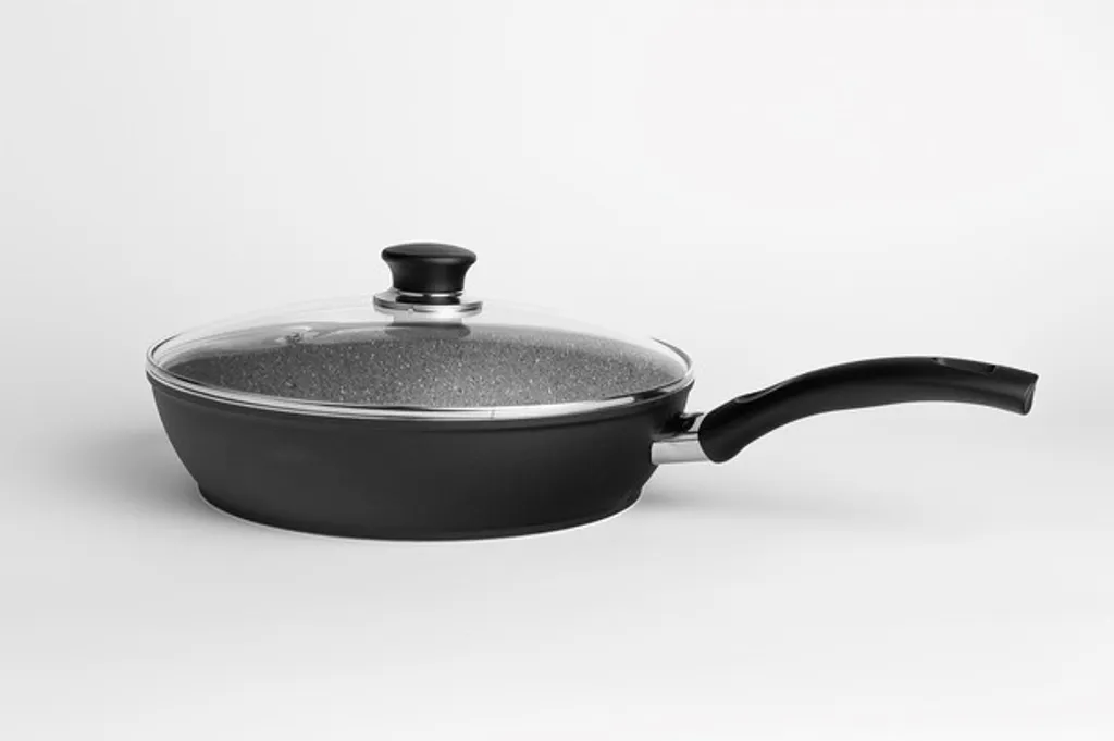 Ballarini Schmorpfanne 28cm Bari Mit Glasdeckel 6 Ballarini Schmorpfanne 28cm Bari Mit Glasdeckel – Bild 4