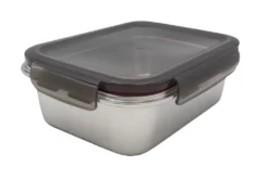 Steuber Edelstahl Frischhaltedose 3er Set, Luftdichter Klickdeckel, Backofengeeignet 9 Steuber Edelstahl Frischhaltedose 3er Set, Luftdichter Klickdeckel, Backofengeeignet -Haushaltswaren Store f7ad9fb6bf89f18c330e2f26439736fe