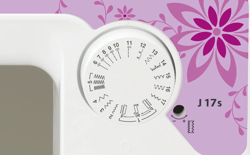 Brother J17s Freiarm-Nähmaschine 11 Brother J17s Freiarm-Nähmaschine – Bild 9