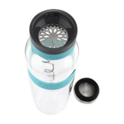 2er Set Glaskaraffen Mit Deckel - BODDELS SUND Wasserkaraffe Mit Fruchtspieß Und Filter 1,1L Anthrazit -Haushaltswaren Store f84ade54acea962ee46ea78a2523d16f