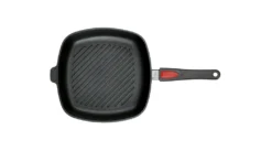 WOLL 'Diamond LITE Induktion Steakpfanne Viereckig, AS 28x28cm, H 4cm Mit Rillen -Haushaltswaren Store f96faaa557c80c9a3adf45b9d541c878