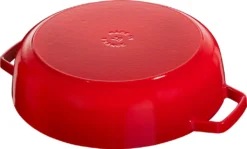 STAUB Schmorpfanne Chistera 28 Cm Kirschrot -Haushaltswaren Store f97aad83444decf686dfbe0d008b683f