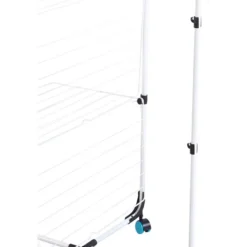 Vilde Wäschetrockner | Wäscheständer | Turmwäscheständer Mit 3 Ebenen Groß Klappbar Auf Rollen 30 M Leinenlänge -Haushaltswaren Store fa186225dd9672942f2163d3764e2e28