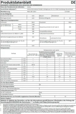 Amica - KGCL 387 150 S - Kühl-Gefrierkombination - Schwarze Edelstahloptik 14 Amica - KGCL 387 150 S - Kühl-Gefrierkombination - Schwarze Edelstahloptik -Haushaltswaren Store fa784edf9368c376237003bff1ab6eec