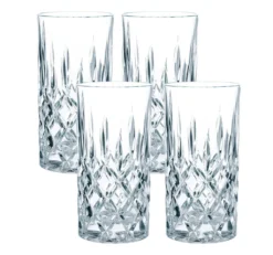 Nachtmann 0089208-0 Noblesse Longdrinkbecher, 375 Ml, 14,8 Cm, Klar (4er Pack) -Haushaltswaren Store fb4fa1675c600a61759be24f00c25649