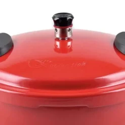 Express-Dampfkochtopf - Schonendes Und Schnelles Kochen - Schnellkochtopf Mit 2.2 Liter Fassungsvermögen - Alle Herdarten - Dampfkochtopf - Spülmaschinenfest - Farbe Rot -Haushaltswaren Store fbc6f23a4b4d047199b8fbf1b1b3f8b7