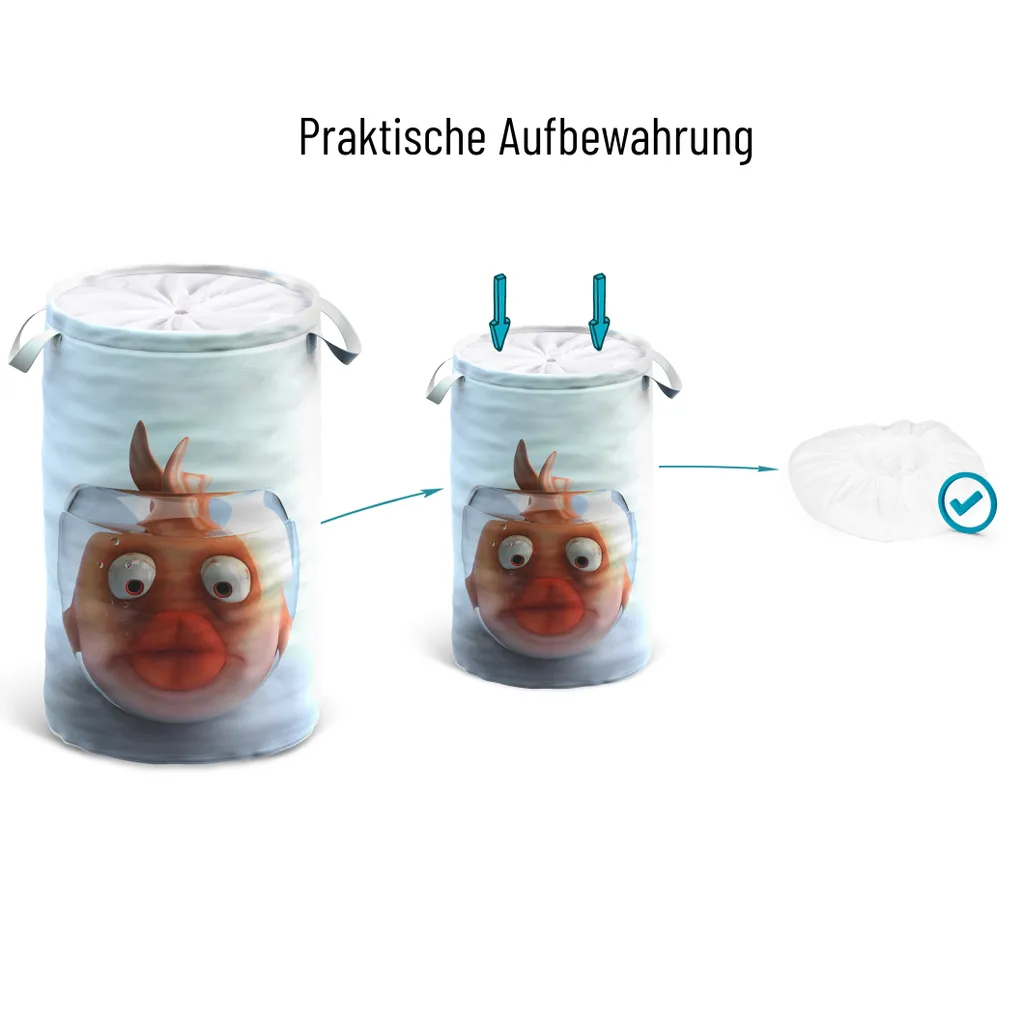 Wäschekorb Goldfisch 7 Wäschekorb Goldfisch – Bild 5
