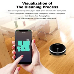 LIECTROUX C30B Automatischer Staubsauger Saugroboter Kehrroboter Nass-Trocken-Staubsauger Dynamische Navigation APP-Fernbedienung Sprachsteuerung Kompatibel Mit Alexa Google Assistant -Haushaltswaren Store fbddf11d25887b0410d8f8c1d55b7adc