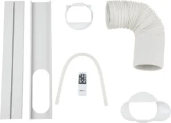 Mobiles Klimagerät Mit ökologischem Kühlmittel Klimaanlage 2600W 3-in-1 Luftkühler Ventilator Entfeuchter 9000 BTU Schwarz/Weiß -Haushaltswaren Store fbdee0898d850e7fd14f0c3635970b5d