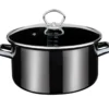 GSW Fleischtopf Profi-Black-Star Mit Glasdeckel 24cm -Haushaltswaren Store fbe9b43e361a9cd6d21ccdfe872e7672