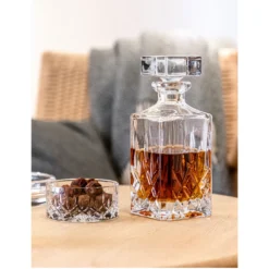 Nachtmann 0091899-0 Noblesse Whisky-Set, 1 X Karaffe/Dekanter + 2 X Whisky-Becher, Klar (1 Set) -Haushaltswaren Store fca80771fdb1bf523a87722b9f8bd1d6