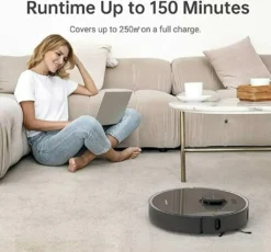 Dreame Z10 Pro Staubsauger Saugroboter Mit 4L Absaugstation Auto-Empty Dock Intelligente Staubsammlung APP Schwarz -Haushaltswaren Store fd2b09f18dc0202c1ba432f966f200c4