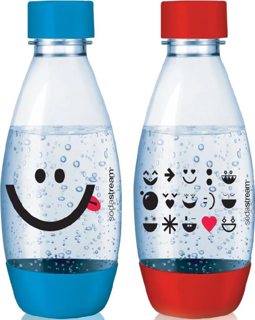 Sodastream 2x PET Flaschen 0,5 L Blau Und Rot 5 Sodastream 2x PET Flaschen 0,5 L Blau Und Rot – Bild 3