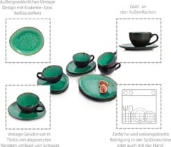 Sänger SÄNGER Kaffeeservice Palm Beach 12 Teilig Für 4 Personen -Haushaltswaren Store fd75b7bf14dfac77cdab53649486a877