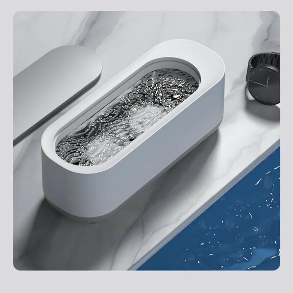 UltraschallReiniger Reinigungsgerät Ultraschallreinigungsgerät Reiniger Ultrasonic Cleaner Für Retainer, Brillen, Münzen, Zahnersatz 4 UltraschallReiniger Reinigungsgerät Ultraschallreinigungsgerät Reiniger Ultrasonic Cleaner Für Retainer, Brillen, Münzen, Zahnersatz – Bild 2