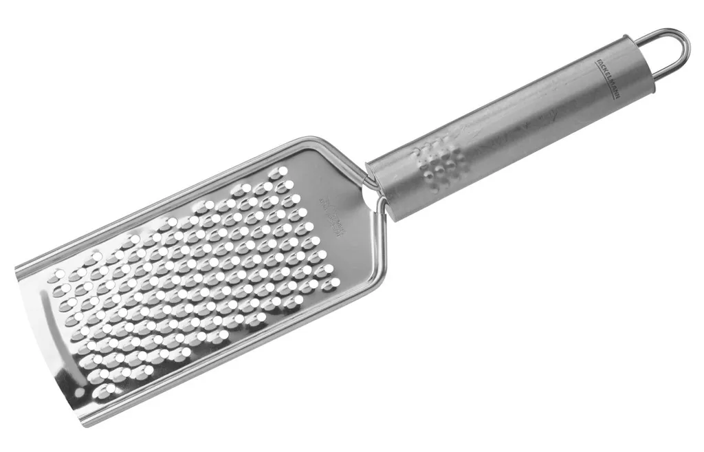 Fackelmann Reibe OVALGRIFF, Käsereibe, Zester Aus Rostfreiem Edelstahl (Farbe: Silber), Menge: 1 Stück 3 Fackelmann Reibe OVALGRIFF, Käsereibe, Zester Aus Rostfreiem Edelstahl (Farbe: Silber), Menge: 1 Stück
