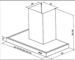 PKM Dunstabzugshaube Wandhaube Wandesse 8090GZ Touch Control Edelstahl 90cm 24 PKM Dunstabzugshaube Wandhaube Wandesse 8090GZ Touch Control Edelstahl 90cm -Haushaltswaren Store fdfee8016b6e4807ef382536dafb6ecb