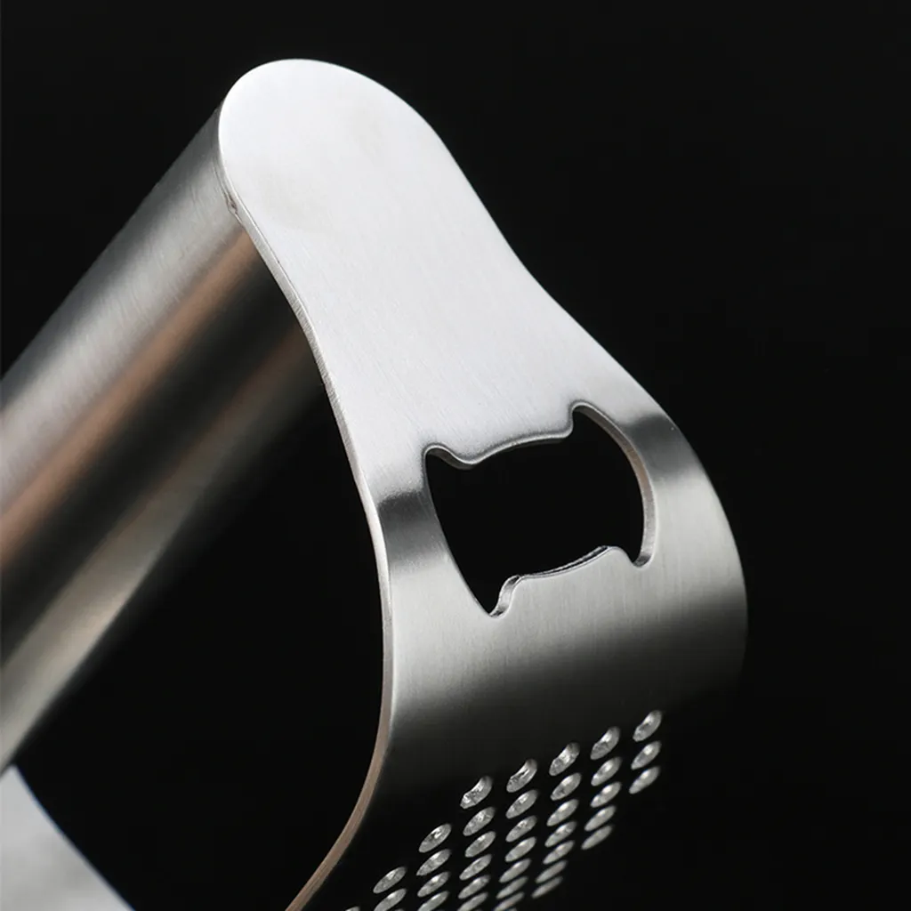 Knoblauch Ingwer Presse, Knoblauchpresse, Crusher Squeezer Stampfer 304 Edelstahl Crusher Squeezer Für Knoblauch Ingwer 8 Knoblauch Ingwer Presse, Knoblauchpresse, Crusher Squeezer Stampfer 304 Edelstahl Crusher Squeezer Für Knoblauch Ingwer – Bild 6