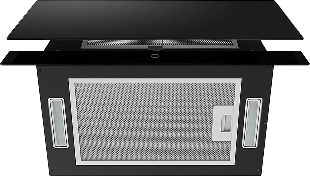 PKM Dunstabzugshaube Vertikalhaube Wandesse Kopffreihaube V1-60A+BTY 60cm Schwarz 5 PKM Dunstabzugshaube Vertikalhaube Wandesse Kopffreihaube V1-60A+BTY 60cm Schwarz – Bild 3