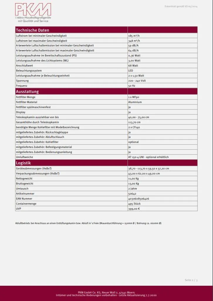 PKM Dunstabzugshaube Mit Randabsaugung Kopffreihaube S26-60BWTY Glas Weiß 60cm 11 PKM Dunstabzugshaube Mit Randabsaugung Kopffreihaube S26-60BWTY Glas Weiß 60cm – Bild 9