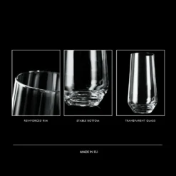 KROSNO Splendour Longdrinkgläser, 6er-Set, 480 Ml 22 KROSNO Splendour Longdrinkgläser, 6er-Set, 480 Ml -Haushaltswaren Store ffcd1f22be394cb7a247d7d4817a0e2b